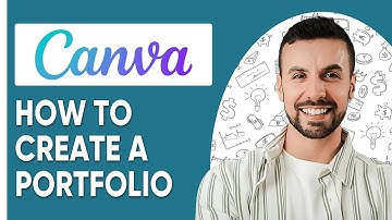 How To Create A Portfolio With Canva - 2025 (FREE Portfolio Website)