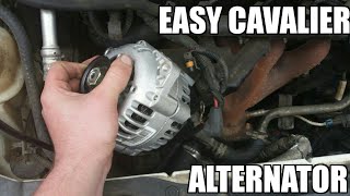 Alternator 95-05 Chevy Cavalier 2.2l Replacement "how to"