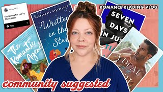 Romance Community Recs Vlog 🥰 || Kayla Reads Romance ep.2