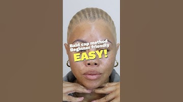 Bald Cap Method Tutorial 💇‍♀️🔥 #baldcapmethod