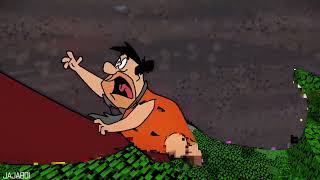 Fred Flintstone goes to Jungle temple