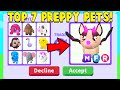 I traded the TOP 7 PREPPY Pets in Adopt Me!