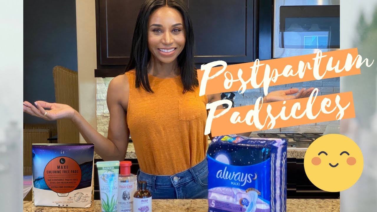 Padsicles for Postpartum Care | DIY Padsicles