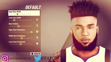 THE BEST FACE CREATION ON NBA 2K20 RONNIE APPROVED!! LOOK LIKE A SNAGGER!!