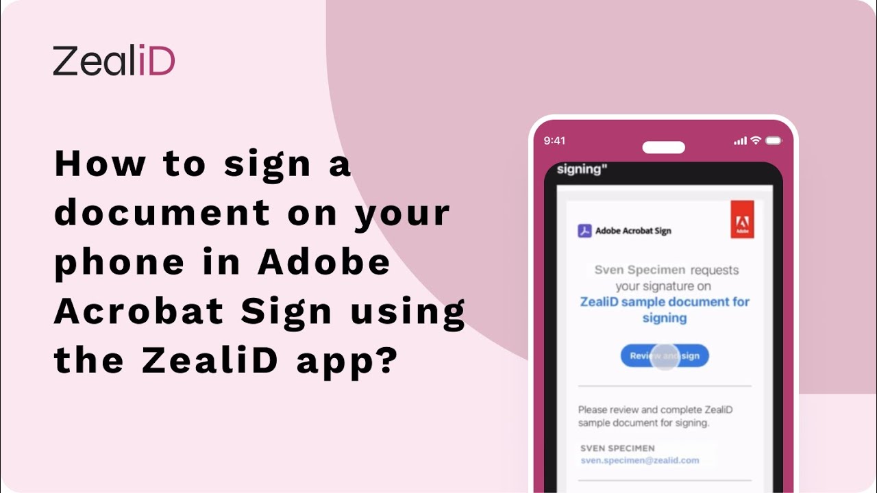 How to sign a document on your phone in Adobe Acrobat Sign using the ...