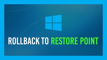How to: Easily rollback to a System Restore point in Windows 10