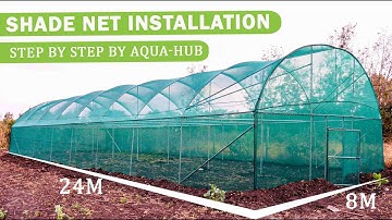 How to Install a Shade Net Step by Step | Farming & Agribusiness Guide