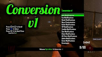 BO2 | TU18/1.19 | Conversion v1 | Zombies | GSC Mod Menu | (CFW/RGH/JTAG) [+Download]