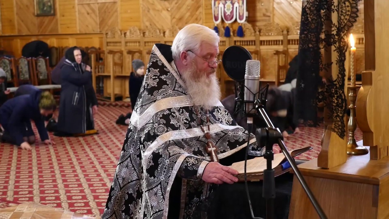 Canonul Sfântului Andrei Criteanul la biserica Sf. Nicolae, Voloca, 2020, a patra zi