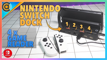 Alxum Nintendo Switch 4 Game Card Reader and HDMI Ethernet USB dock