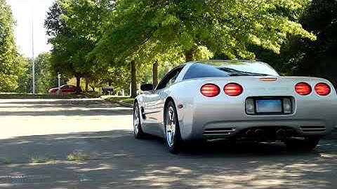 1998 Chevrolet C5 Cammed Corvette, Borla Exhaust and Headers  start up and revving in HD