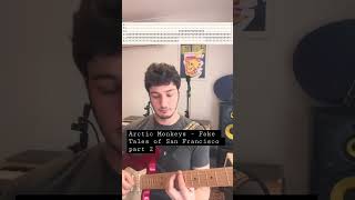 Arctic Monkeys - Fake Tales of San Francisco guitar lesson part 2