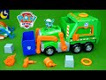 We got a new paw patrol toy in the mail rockys reuse it truck fun unboxing toy for kids