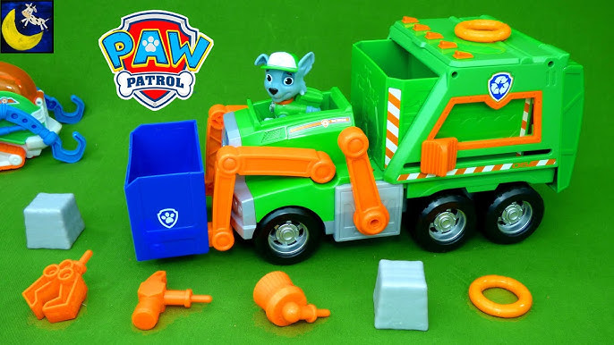 How to build Lego Paw Patrol Rocky Recycle Truck 