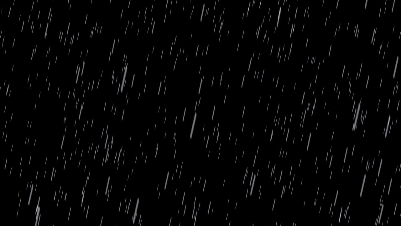 Rainfall Effect Black Screen | Black Screen Rain Effect | Part 5 | Rainfall  Black Background - YouTube