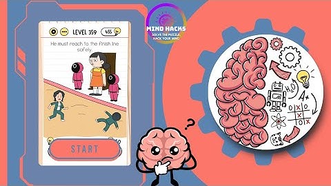 Brain Test: He must reach to the finish line safely. | Level 359