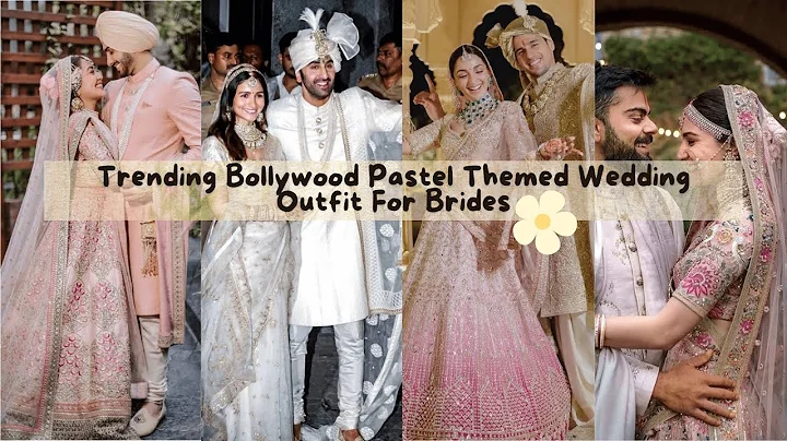 Trending Bollywood Pastel Themed Wedding Outfit For Brides