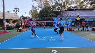 ไฮไลท์🔴 [เซตที่1] บ้านห้วยปราบ 🆚 นิคมพัฒนาB "อบจ.ระยองคัพ"#CopyTakraw #ตะกร้อ #sepaktakraw