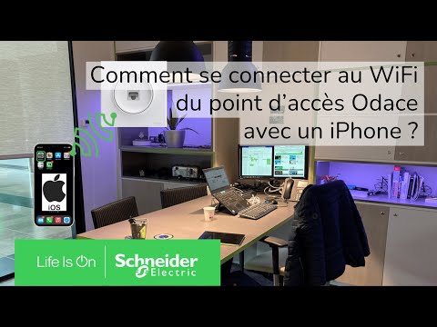 Se connecter au WiFi du point accès Odace avec un iPhone