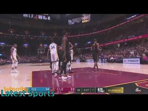 Warriors vs Cavs Game 3 Highlights (End of 1st Quarter) - NBA Finals 2018