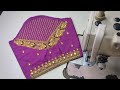begginers கூட ஆரி ஒர்க் ஸ்லீவ்  ஈஸியா ஸ்டிச் பண்ணலாம் 🤷♀️🤗....sewing tricks and tips for beginner