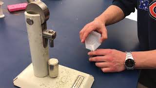 Harper Chemistry Club: Pellet Press Video