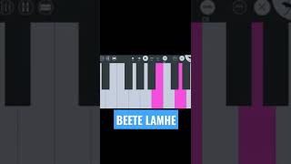 Beete Lamhe | Instrumental ️| Piano | #shorts #YoutubeShorts #ytshorts