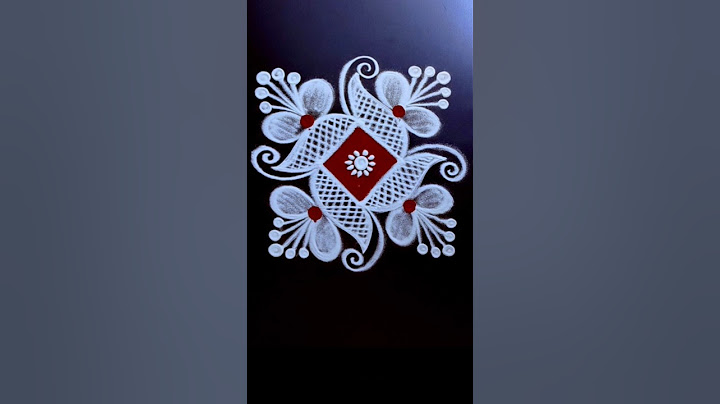 Excellent and attractive kolam design 🌺 latest muggulu 🌺 trendy rangoli 🌺#shorts #trending #kolam