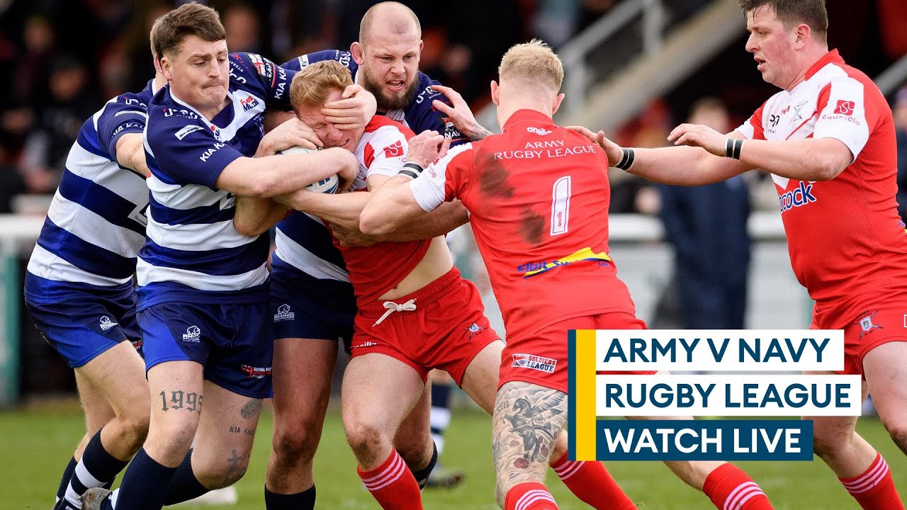 Navy v Army LIVE! Inter Services mens rugby league 2023