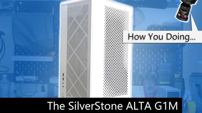 SilverStone ALTA G1M, un boitier vertical Micro-ATX