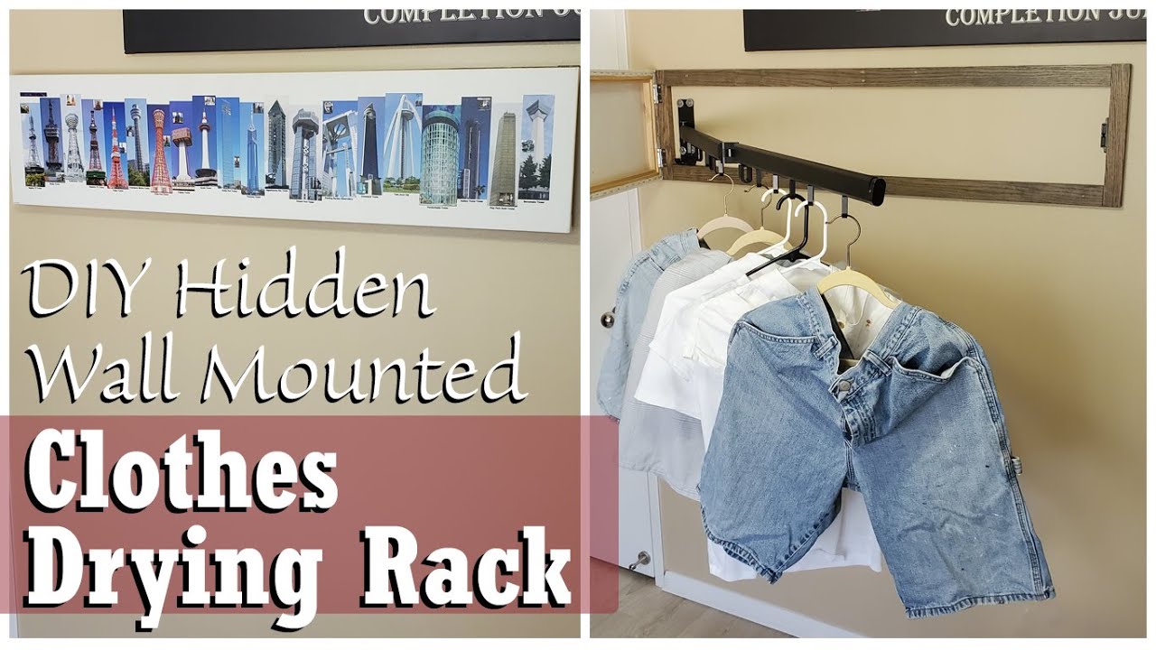 How To Build a DIY Ballard Designs Laundry Drying Rack