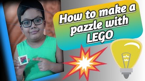 How to make a LEGO Puzzle Box ! Easy tutorial