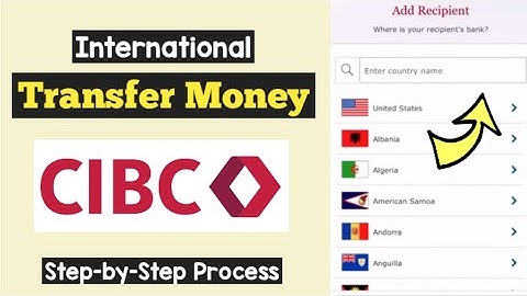 Global Money Transfer CIBC | CIBC International Wire Transfer Money | Send money overseas CIBC