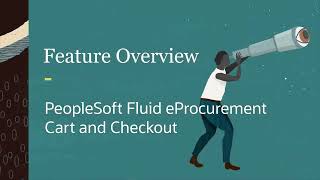 PeopleSoft Fluid eProcurement Cart and Checkout