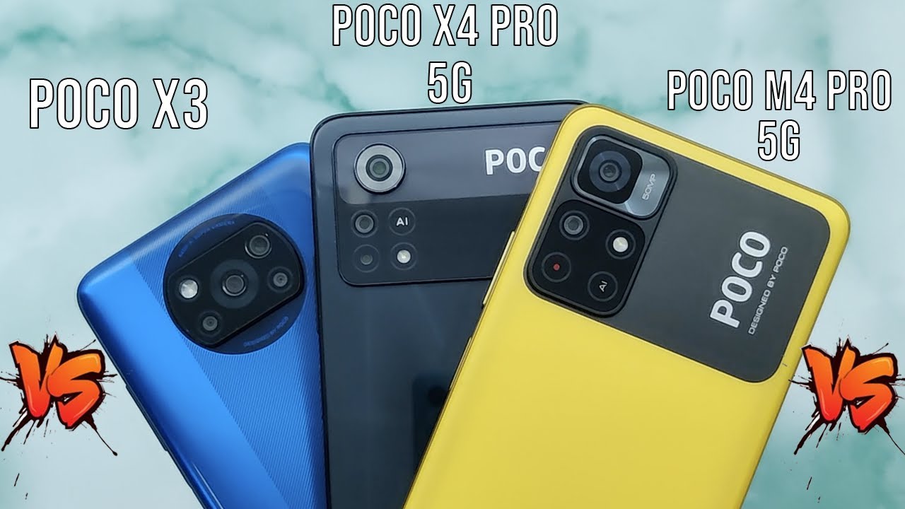 Xiaomi Poco X4 Pro 5G vs Xiaomi Poco X3 Pro Let us have a talk here 