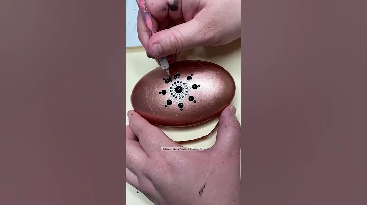 Dot Mandala Stone Painting #dotart #mandala #painting #art #satisfying #artist #artandcraft #craft