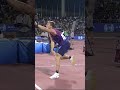 Just Thomas Rholer 🇩🇪 giving the cameraman 🎥 a scare 😮💪#DiamondLeague 💎 #athletics #javelin