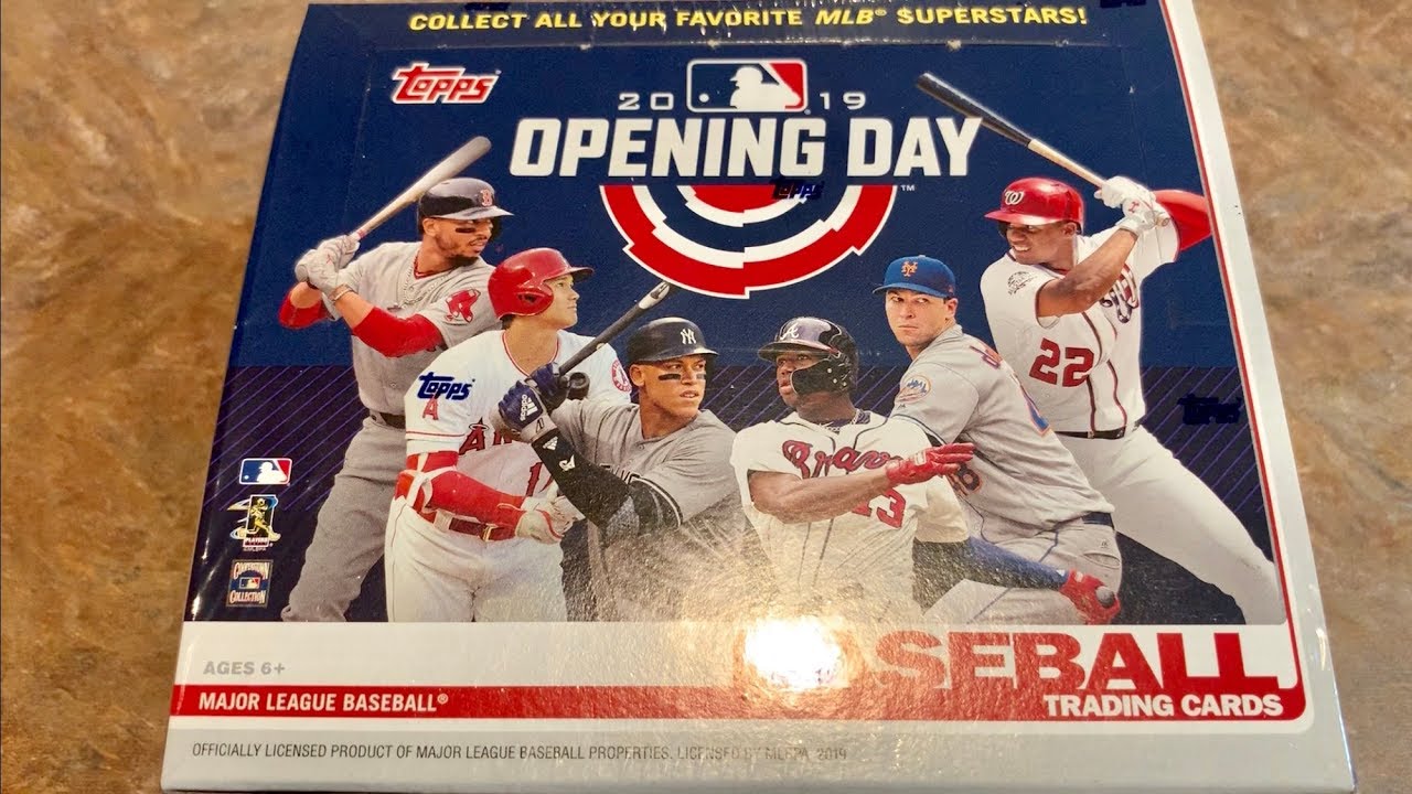 NEW RELEASE! 2019 TOPPS OPENING DAY! - YouTube