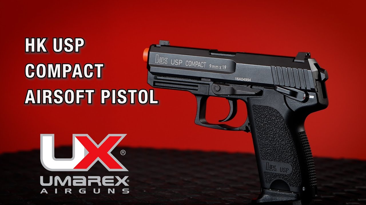 HK USP Compact Airsoft BB gun pistol : Umarex Airguns 