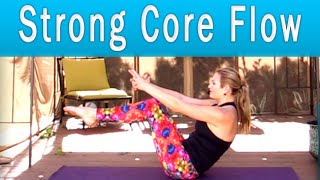 Yoga Flow Workout ~ all levels ~ with Anna Hanson (33 min)(30 Minute Yoga Flow Workout for All Levels with Anna Hanson. A 30 minute yoga flow workout with twists, core work, sun salutations, upper body strengthening ..., 2015-03-26T21:44:12.000Z)