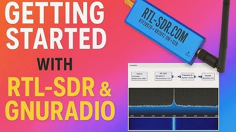 Getting Started With RTL-SDR & GnuRadio Companion | This should have been my First Video on SDR