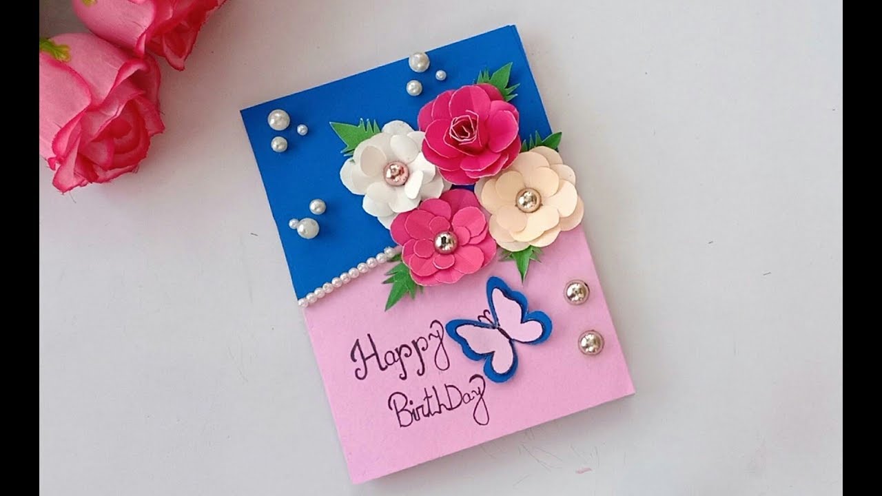 How to make special birthday card for best friend // DIY greeting card ...