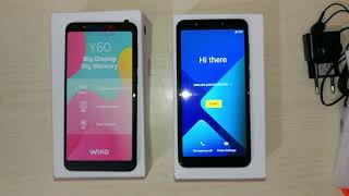 فتح صندوق هاتف ويكو | Unboxing Wiko Y60 16GB 1GB ram