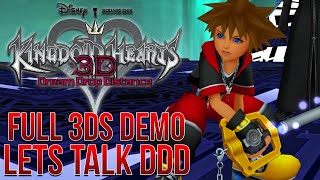 Kingdom Hearts Dream Drop Distance Full 3DS DEMO - Lets Talk DDD