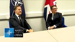 NATO Secretary General with the Prime Minister of the United Kingdom 🇬🇧 Andy Burnham, 16 SEP 2026