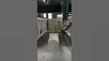 4 axis CNC router engraving foam