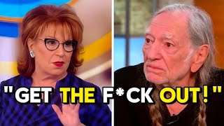Willie Nelson Kicked Off The View After Heated Clash With Joy Behar