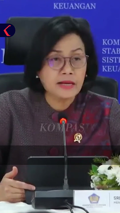 SRI MULYANI BUKA SUARA SOAL PAJAK E-COMMERCE #short