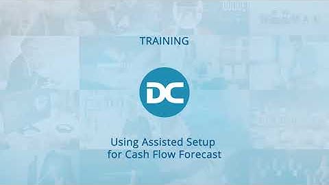 Using Assisted Setup to set up Cash Flow Forecasting | Business Central Training Centre