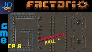 EP8 Factorio - GM8 Event Attempt 2 - The Blueprint